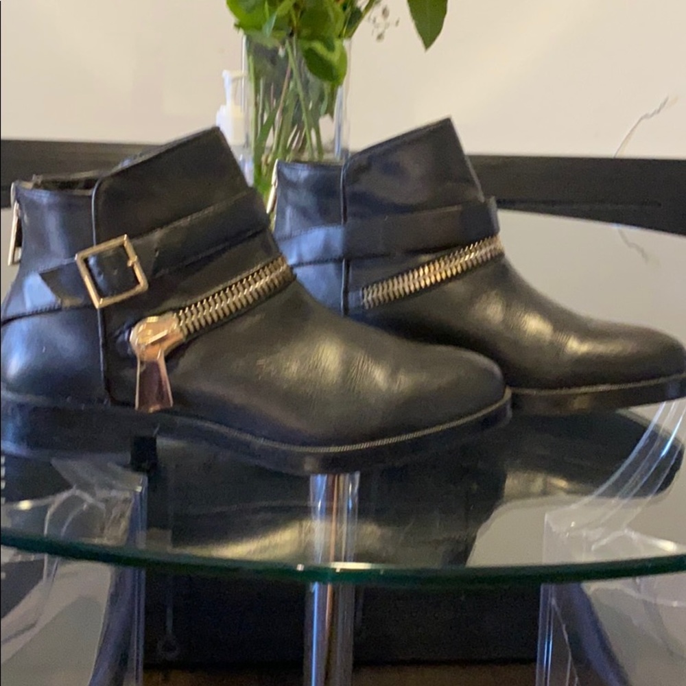 Biker Ankle Boots